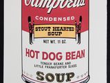 La soupe aux haricots et aux hot-dogs de Campbell, par Andy Lee