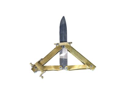 PETIT COUTEAU pliant militaire anglais dit ''pantograph knif…
