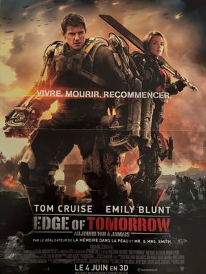 Edge of Tomorrow - Affiche de cinéma 27 x 40 - Style A