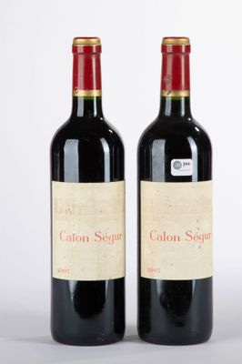 deux bouteilles de vin rouge posées l'une à côté de l'autre sur une surface blanche