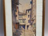 une image d'une photo d'un tableau représentant une rue