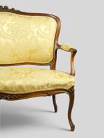 Banquette en bois de style Louis XV. (photo 3)