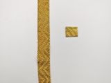 an image of a gold bracelet and ring set