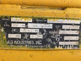 a label on the back of a yellow truck