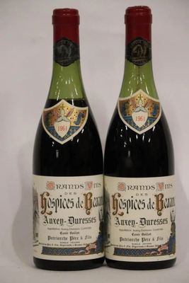 2 Bout. Auxey Duresses Hospices de Beaune Cuvée Boillot (Patriarche pè