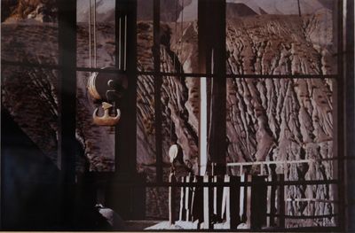 René BORRELLY (XXe) "Vue d'industrie"