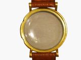 an image of a close up of a watch on a white background