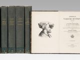 un coffret de quatre livres contenant des illustrations d'hommes portant des chapeaux