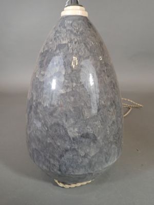 Marcel GUILLARD (1896-1983), Vase pansu en faïence émaillée. - Photo 1