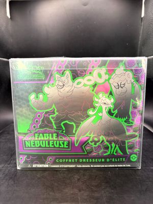 La boîte du jeu de cartes comporte l'image d'un personnage de dessin animé.