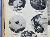 an open book with pictures of men in military uniforms on it