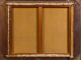 une image représentant un tableau représentant une fenêtre aux encadrements marron