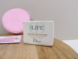 a box of soap sitting on top of a wooden table