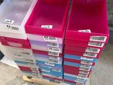 a lot of boxes that are stacked up on a pallet