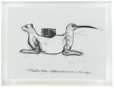 une image représentant un dessin d'un oiseau coiffé d'un chapeau