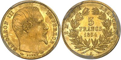 an image of a gold coin with a woman ' s head on it