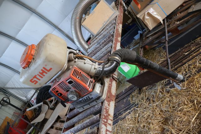 Souffleur dorsal STIHL de SR 420 moteur thermique