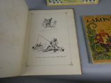 two books that are sitting on a table