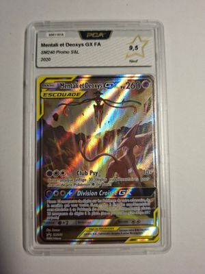 "COLLECTION-POKÉMON-CARTE : MENTALI & DEOXYS GX FULL ART (gr…