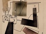un vieux livre sur lequel figurent des dessins représentant divers objets