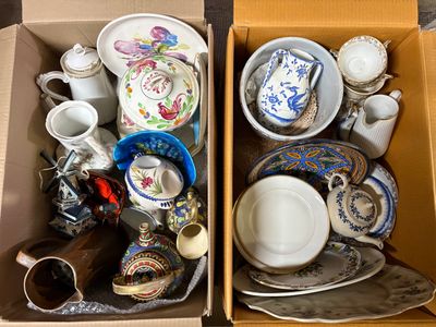 Lot divers de faïence et porcelaine. - Photo 1