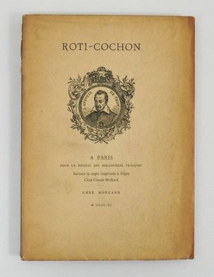 un vieux livre sur lequel figure l'image d'un homme portant une couronne