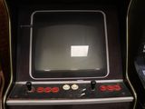 an old fashioned video game with a small screen