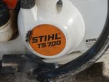 a close up of a gas tank on the back of a truck