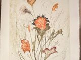 a picture of a picture of flowers on a piece of paper