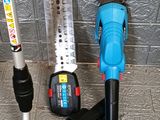 a picture of a corded blower and a corded blower