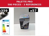 quatre types d'ampoules différents sur cette photo