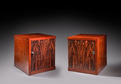 paire de tables de chevet Art déco