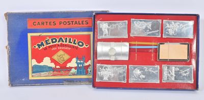 Jouet Français, Medaillo, cartes postales.
