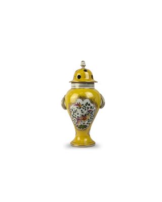 Vincennes, dans le goût de Vase pot-pourri en porcelaine à f…