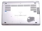 a close up of a laptop with a broken battery