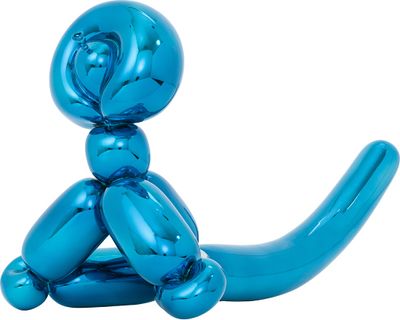 Jeff Koons "Monkey (Blue)" (2017)