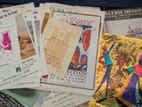 many different types of books on the table