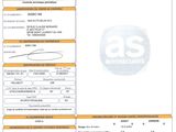 a close up of a document with a barcode on it