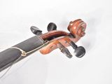 an image of a violin with a bow on a white background
