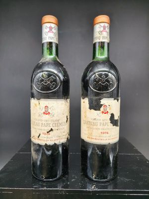 2 Bts CHATEAU PAPE CLEMENT(eta,et,efs,ca) GCC Graves rouge 1…