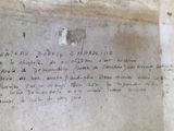 a piece of paper that has writing on it