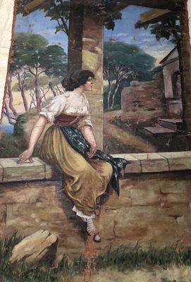 École du XXème siècle. La paysanne