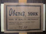 a label on a piece of paper that says jones york mark of quality instrument produced in japan under strict quality control