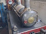 a small train that is sitting on a table