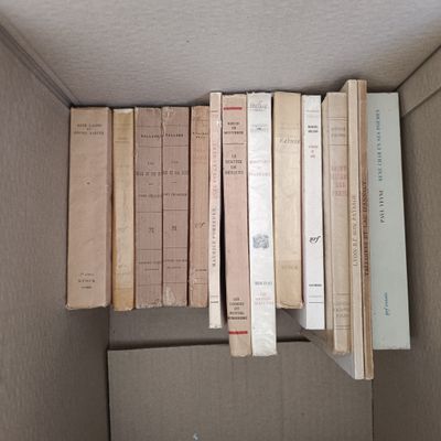 Livres brochés nrf et divers