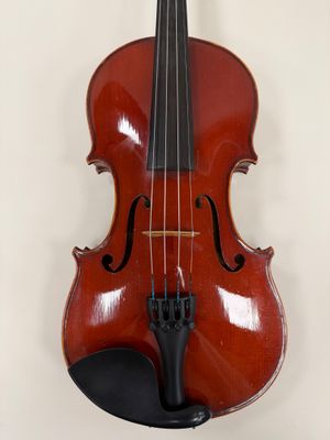 Violon français fait par Hugues Emile Blondelet, dont il por…