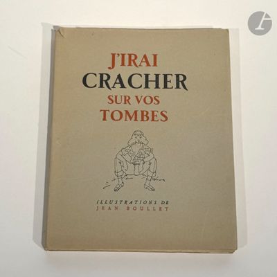 a book with a drawing of a man sitting on a chair