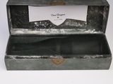 a box that has a piece of paper inside of it