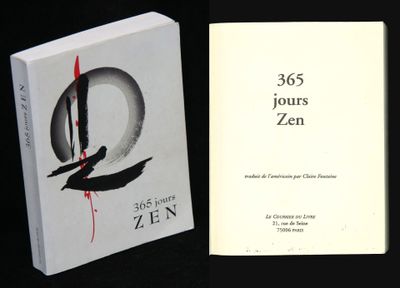 365 jours Zen, Ed Le Courrier du Livre 2000, 1 vol in12 br