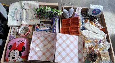 127 / 1 palette de 188 kg de mix (caches-oreilles, enc…